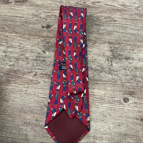 Jos A Bank Signature Tie Premier Collection Golf Theme - Picture 3 of 4